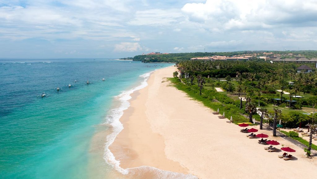 Geger Beach Bali - A Complete Guide To Nusa Dua Beach 4 Nusa dua beach drone