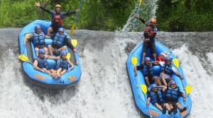 Telaga Waja Rafting 1