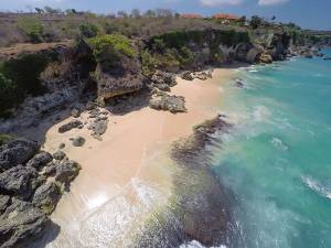 Tegal Wangi Beach overview