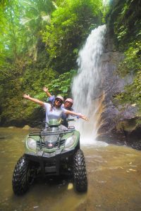 Kuber ATV Bali Adventure - Waterfall in Ubud