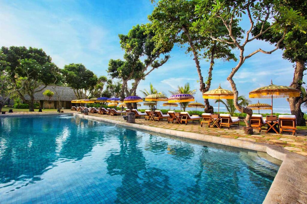 6 Secluded Beachfront Bliss: Top Seminyak Resorts Unveiled 3 the oberoi beach resort seminyak 1